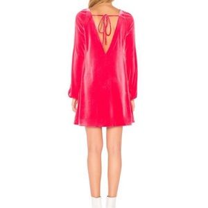 Free People Misha Mini Velvet Dress